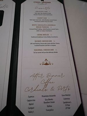 Menu photo 4 Steak & Bourbon Louisville, KY Menu photo 4 Steak & Bourbon Louisville, KY