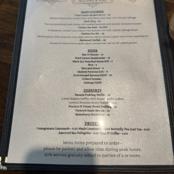 Willows & Pine - Cajun/Creole Near Me - Oakland, California