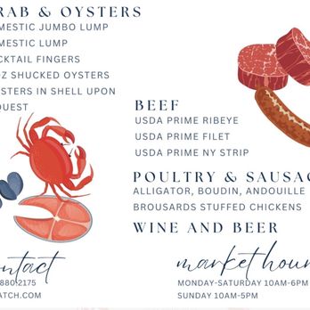 T’s Catch - a list of seafood items - Seafood Markets Near Me - Freeport, Florida T’s Catch - a list of seafood items - Seafood Markets Near Me - Freeport, Florida