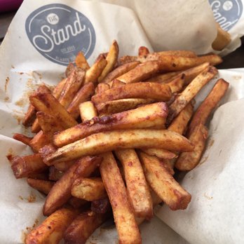 The Stand - American Classics Redefined - Fire fries were really good with not too much kick - Burgers Near Me - Northridge, California