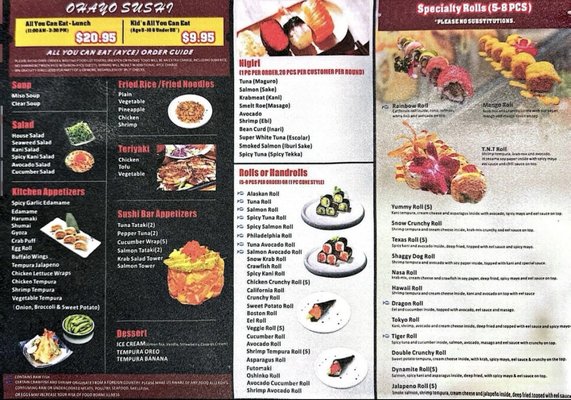 Menu photo 7 Ohayo Sushi Lewisville, TX Menu photo 7 Ohayo Sushi Lewisville, TX