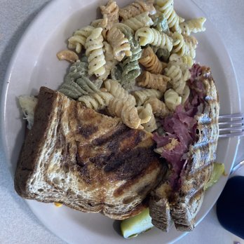 Main Street Eatery - Best Reuben around with pasta salad - Sandwiches Near Me - Brooksville, Florida