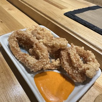 Taki Nori HandRoll Bar - Calamari rings - Sushi Bars Near Me - San Mateo, California Taki Nori HandRoll Bar - Calamari rings - Sushi Bars Near Me - San Mateo, California