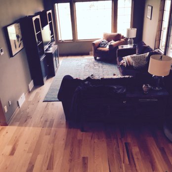 Imperial Wood Floors - With the rug in!  It's amazing - Flooring Near Me - Madison, Wisconsin