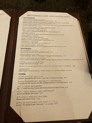 Menu photo 6 Belvedere Cafe and Restaurant New Britain, CT Menu photo 6 Belvedere Cafe and Restaurant New Britain, CT