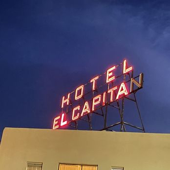 Hotel El Capitan - Hotel sign - Hotels Near Me - Van Horn, Texas Hotel El Capitan - Hotel sign - Hotels Near Me - Van Horn, Texas