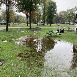 Berwagana Family Campground - Many sites were like this