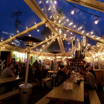The Zingaro - Inside the outside patio... wait huh.. - Food Trucks Near Me - Veneta, Oregon