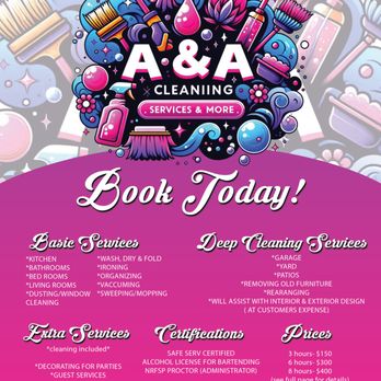 A&A Cleaning Services & More - Home Cleaning Near Me - Douglas, Georgia A&A Cleaning Services & More - Home Cleaning Near Me - Douglas, Georgia