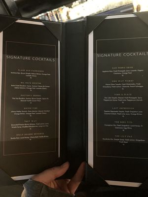 Menu photo 2 Side Door Cocktail Bar Cary, NC