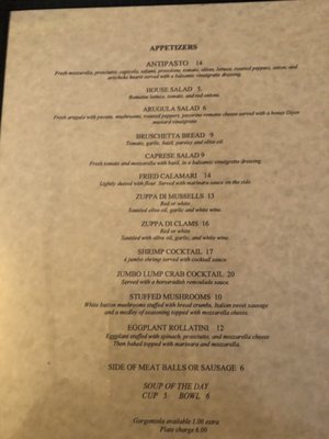 Menu photo 5 Casa Bella Italian Restaurant Aiken, SC Menu photo 5 Casa Bella Italian Restaurant Aiken, SC