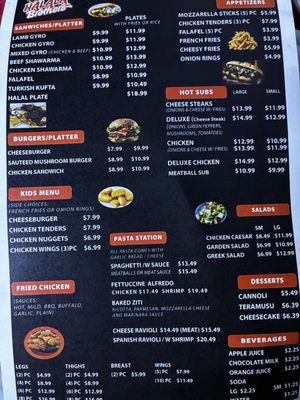 Menu photo 3 Halala Brothers Virginia Beach, VA