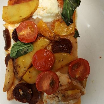 Venus - The foccacia. Has chorizo, tomato, potato, basil and cheese. It is completely wonderful. - Coffee & Tea Near Me - Sacramento, California Venus - The foccacia. Has chorizo, tomato, potato, basil and cheese. It is completely wonderful. - Coffee & Tea Near Me - Sacramento, California