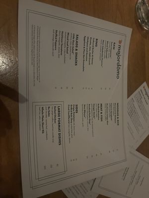 Menu photo 1 Majordomo Los Angeles, CA Menu photo 1 Majordomo Los Angeles, CA