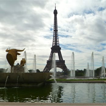 La Tour Eiffel - From the Trocadero - Landmarks & Historical Buildings Near Me - Paris, 75