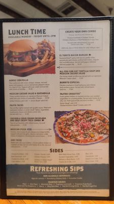Menu photo 4 El Torito Torrance, CA