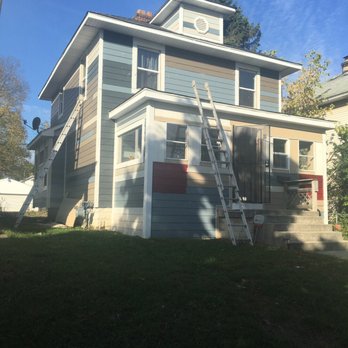 Urban House Painting - Beginning of a job - Painters Near Me Urban House Painting - Beginning of a job - Painters Near Me