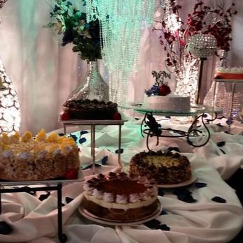 R & B Elegant Events Catering - Wedding cake dessert table. Just stunning! - Caterers Near Me - Chula Vista, California R & B Elegant Events Catering - Wedding cake dessert table. Just stunning! - Caterers Near Me - Chula Vista, California