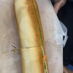 Grilled pork bahn mi