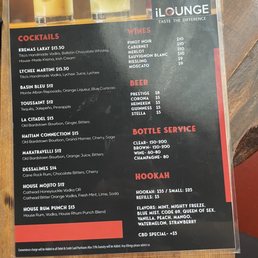 Menu Menu
