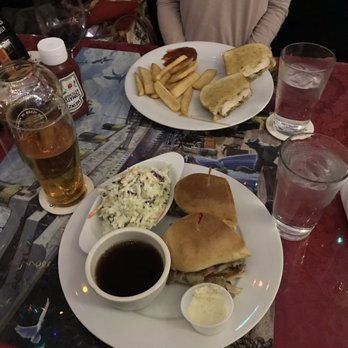 The Olde Ship - Chicken Swiss and Beef Dip - British Near Me - Fullerton, California The Olde Ship - Chicken Swiss and Beef Dip - British Near Me - Fullerton, California