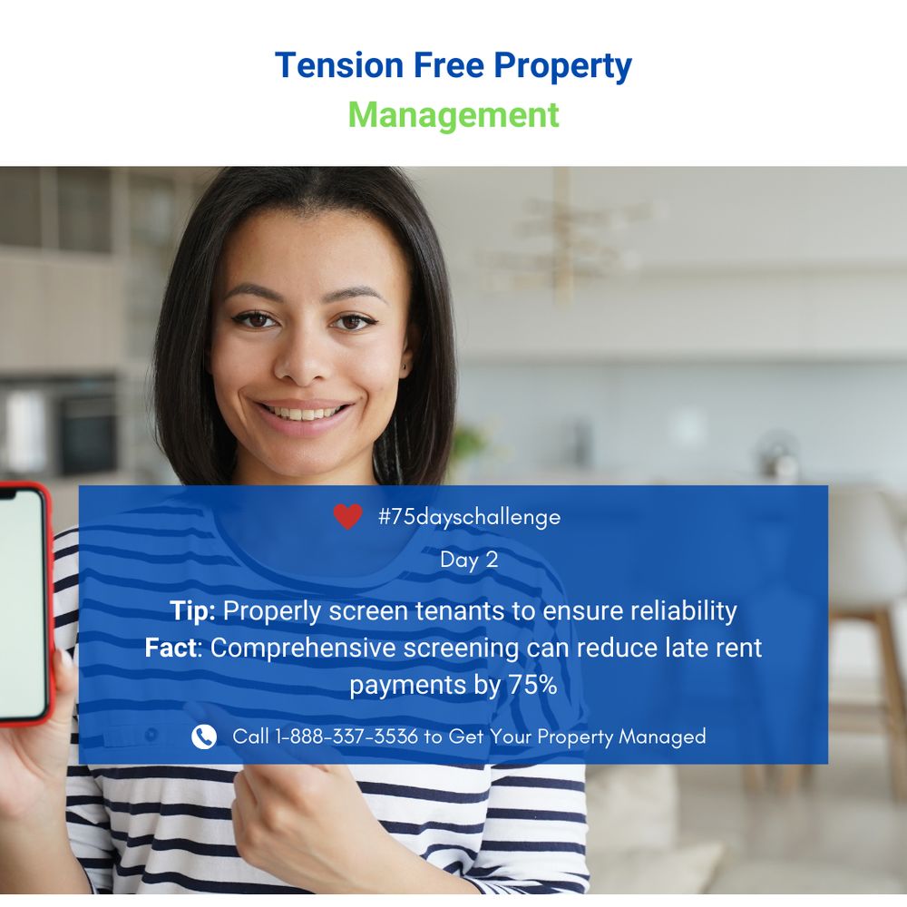 TENSION FREE PROPERTY MANAGEMENT Updated October 2024 Request