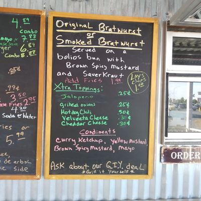 Menu photo 3 Brauts & Hots El Paso, TX