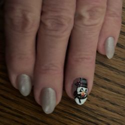 SoHo Nail Bar - I have always been pleased with my nails at SoHo. Started out with S!NS but now do gel.  Cindy gave me these cute nails for Christmas!