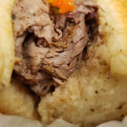 Portillo's Greenfield - The bread absorbs all that good au jus when you ask for dipped and the bread still holds up