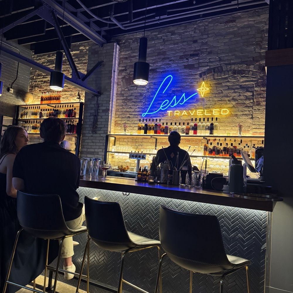 Less Traveled - inside bar area - Cocktail Bars Near Me - Grand Rapids, Michigan Less Traveled - inside bar area - Cocktail Bars Near Me - Grand Rapids, Michigan