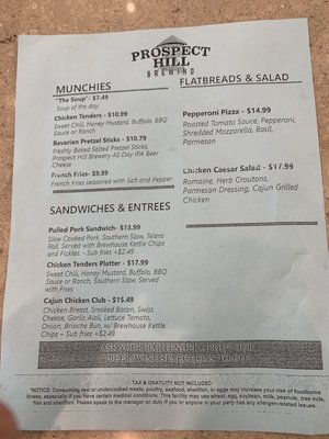 Menu photo 3 Prospect Hill Brewhouse Grand Rapids, MI Menu photo 3 Prospect Hill Brewhouse Grand Rapids, MI