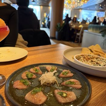 Cactus Club Cafe - Hamachi Sashimi (8/10) - Cocktail Bars Near Me - Boston, Massachusetts