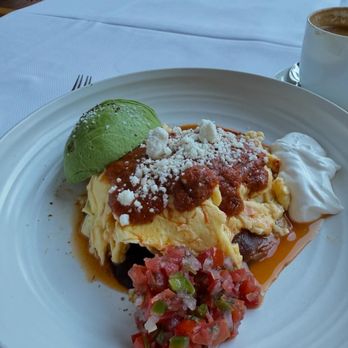 The Terrace - Huevos ranchero - New American Near Me - Beverly Hills, California The Terrace - Huevos ranchero - New American Near Me - Beverly Hills, California