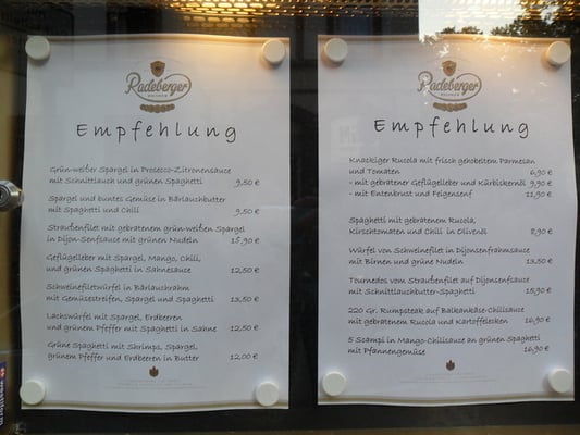 Menu photo 2 Spaghetti Oper im neuen Geheimrat Mannheim, BW