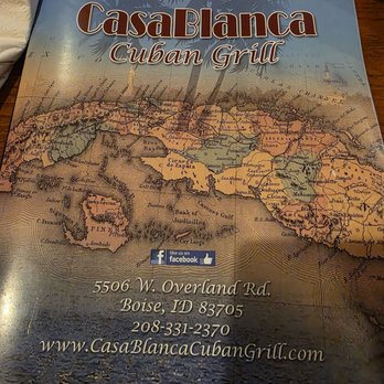 Casablanca Cuban Grill - Menu - Cuban Near Me - Boise, Idaho Casablanca Cuban Grill - Menu - Cuban Near Me - Boise, Idaho