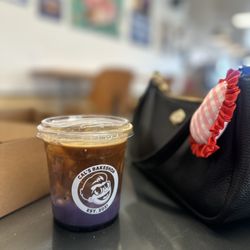 Cal’s Bakeshop - Ube biscoff latte