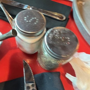 Whispering Canyon Cafe - Dirty Salt & Pepper Shakers - Barbeque Near Me - Lake Buena Vista, Florida