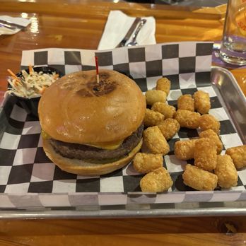 Bulldog Saloon - This is the Cheeseburger with tots! - Pubs Near Me - Lynnwood, Washington Bulldog Saloon - This is the Cheeseburger with tots! - Pubs Near Me - Lynnwood, Washington