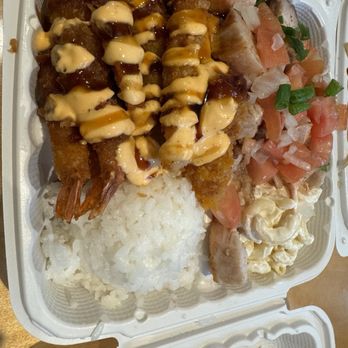 Grind Wit Tryz - Lechon and dynamite shrimp combo - Filipino Near Me - Portland, Oregon Grind Wit Tryz - Lechon and dynamite shrimp combo - Filipino Near Me - Portland, Oregon