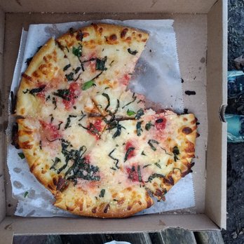 Pies & Pints - The marg/bianco ate it near the Carriage House Trail. - Pizza Near Me - Charleston, West Virginia