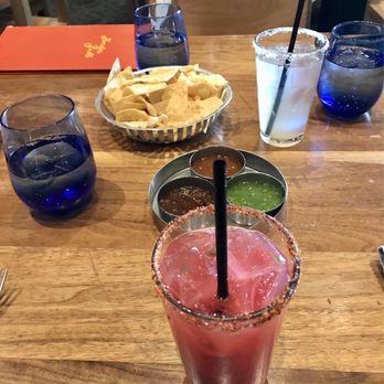 Border Grill - Chips and trio of salsas, blood orange and Cadillac margaritas - Mexican Near Me - Las Vegas, Nevada Border Grill - Chips and trio of salsas, blood orange and Cadillac margaritas - Mexican Near Me - Las Vegas, Nevada