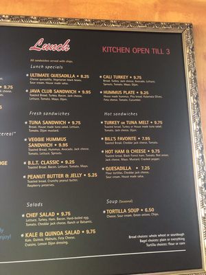 Menu photo 1 Java On Fourth Ketchum, ID Menu photo 1 Java On Fourth Ketchum, ID