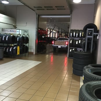 Krieger Ford - My nephews truck leaving there service entrance. - Auto Repair Near Me - Columbus, Ohio