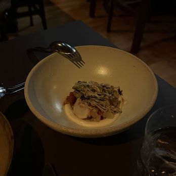 Atoma - scallops (march menu) - New American Near Me - Seattle, Washington