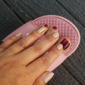 Modern Nails & Spa - Sticky base coat. OPI color and Top coat. At home mani 30 minute mani lasted longer than my hour long pedicure. - Nail Salons Near Me - Whittier, California Modern Nails & Spa - Sticky base coat. OPI color and Top coat. At home mani 30 minute mani lasted longer than my hour long pedicure. - Nail Salons Near Me - Whittier, California