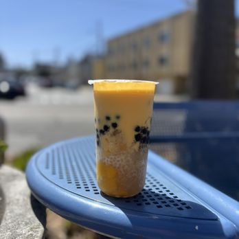 Dots Boba - Mango Mango Coco Sago - Bubble Tea Near Me - San Francisco, California