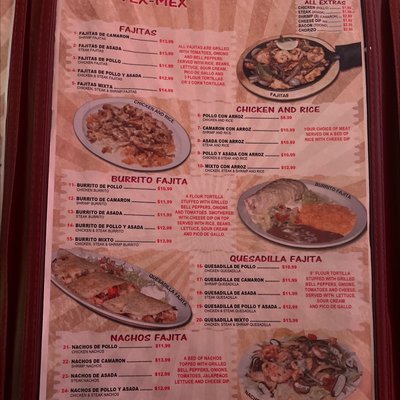 Menu photo 2 La Casa Del Chapin Memphis, TN