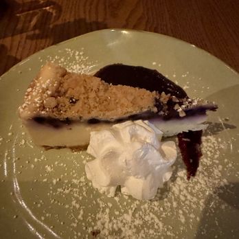 Baraonda - Lemon blueberry cheesecake -- perfect size to share, not too much and flavorful - Italian Near Me - Atlanta, Georgia