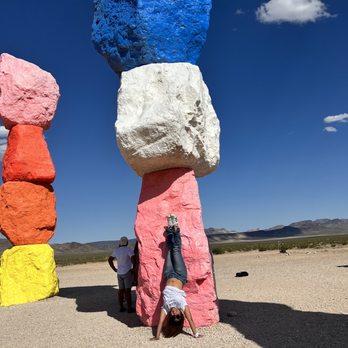 Seven Magic Mountains - Public Art Near Me - Las Vegas, Nevada