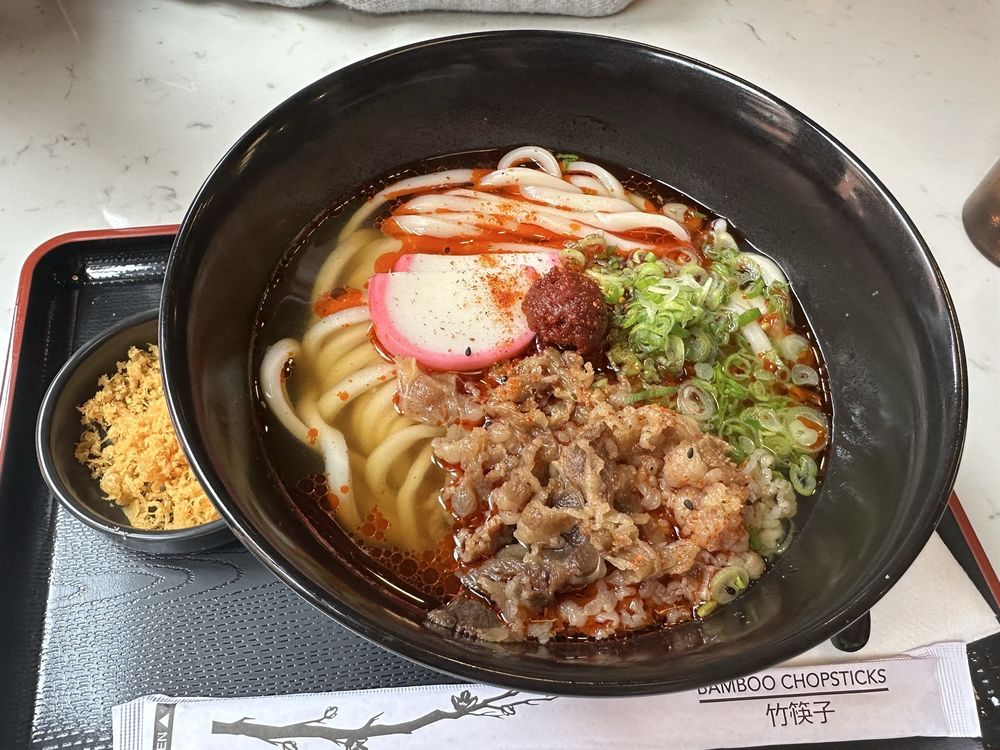 Food from Kokoro Craft Udon